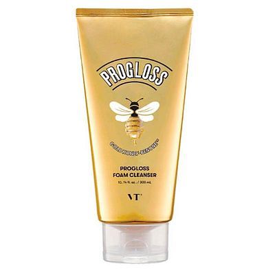 VT Cosmetics Progloss Foam Cleanser Очищающая пенка для умывания с медом и золотом 300мл УЦЕНКА