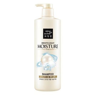 Mise En Scene Smooth & Silky Moisture Shampoo Увлажняющий шампунь для блеска волос 1000мл