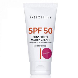 Ангиофарм Sunscreen Matrix Cream Солнцезащитный крем SPF50 IV 50 мл