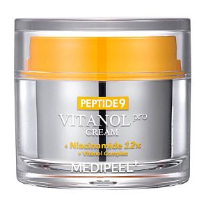 Medi-Peel Peptide 9 Vitanol PRO Cream Лифтинг-крем с пептидами и 12% ниацинамида 50 г