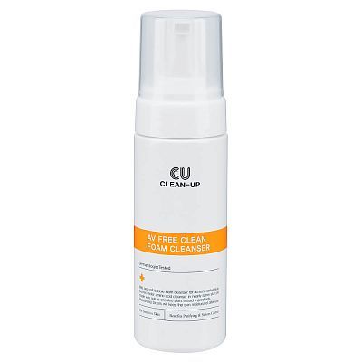 CUSKIN Clean-Up AV Free Clean Foam Cleanser Очищающая пенка для проблемной кожи 150 мл