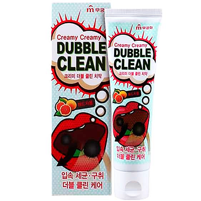 корейская зубная паста с дозатором