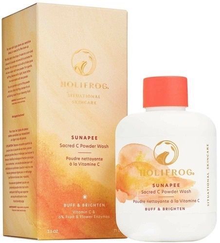 HoliFrog Sunapee Sacred-C Brightening Powder Wash Осветляющая энзимная пудра с витамином C 71 г