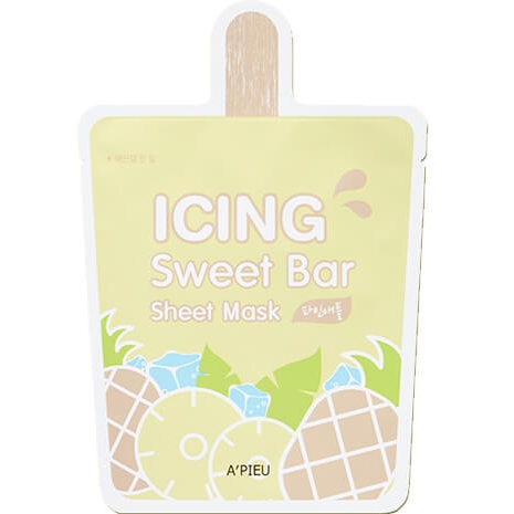 A'pieu Icing Sweet Bar Sheet Mask Тканевая маска-мороженое (Ананас) 21г