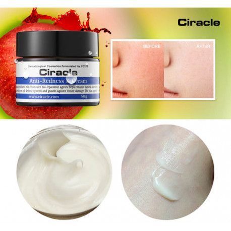 Ciracle Anti-Redness K Cream Крем для лица против купероза с витамином К 50мл фото 3