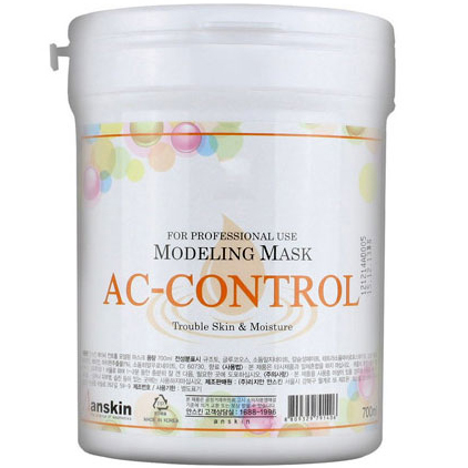 Anskin AC Control Modeling Mask Альгинатная маска для проблемной кожи против акне