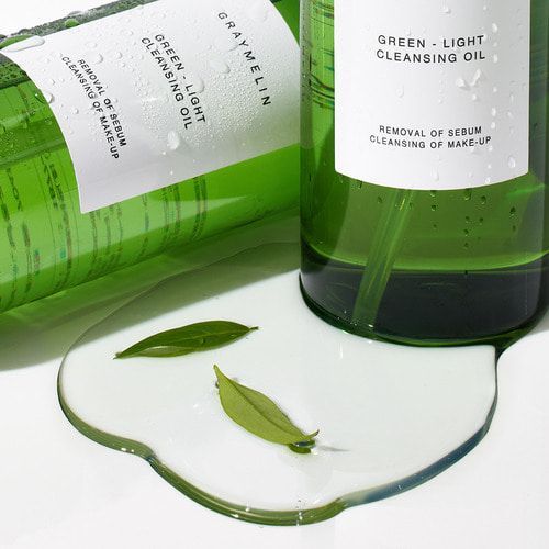 Graymelin Green-Light Cleansing Оil Легкое гидрофильное масло с травами 400 мл фото 3