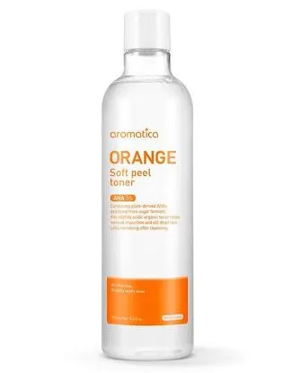 Aromatica Orange Soft Peel Toner Отшелушивающий тонер с апельсином 375мл(Уценка)