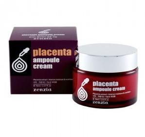 Jigott Zenzia Placenta Ampoule Cream Крем для лица с плацентой 70мл