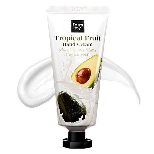 Farmstay Tropical Fruit Hand Cream Avocado & Shea Butter Крем для рук с Авокадо и маслом Ши 50мл