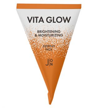 J:on Vita Glow Brightening Moisturizing Sleeping Pack Витаминная маска для лица 5г