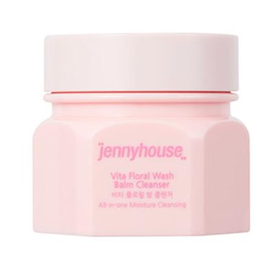 Jennyhouse Vita Floral Wash Balm Cleanser Очищающий бальзам с дамасской розой 100 мл