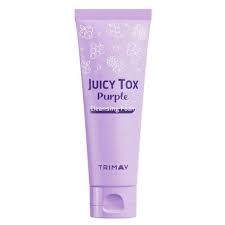 Trimay Juicy Tox Purple Cleansing Foam Фруктовая пенка для умывания с виноградом и мандарином 120мл