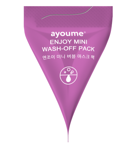 Ayoume Enjoy Mini Wash-Off Pack Маска для лица с каламиновой пудрой 3г