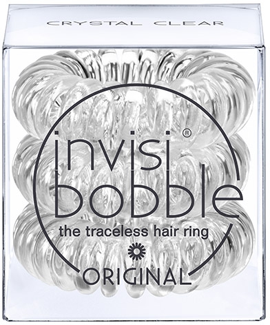 Invisibobble ORIGINAL Crystal Clear Резинка-браслет для волос (прозрачная) 3шт фото 2