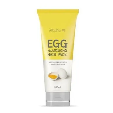 Welcos Around Me Egg Nourishing Hair Pack Питательная яичная маска для волос УЦЕНКА 200мл