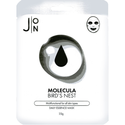 J:on Molecula Bird’s Nest Daily Essence Тканевая маска с экстрактом ласточкиного гнезда 23мл