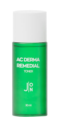 Противовоспалительный тонер для лица с экстрактом чайного дерева J:on AC Derma Remedial Toner 30мл