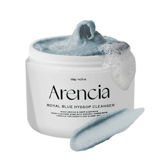 Пенка для глубокого очищения кожи Arencia Blue Hyssop Cleanser 120г