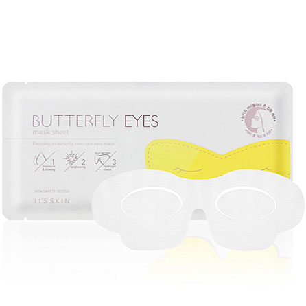 It's Skin Beautyfly Eyes Mask Sheet Маска-бабочка для глаз увлажняющая 8г