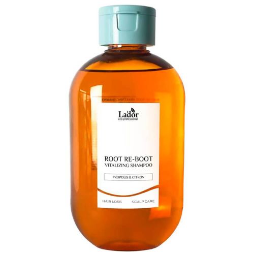 Lador Root Re-Boot Vitalizing Shampoo Propolis & Citron Шампунь для сухой кожи головы с прополисом 3