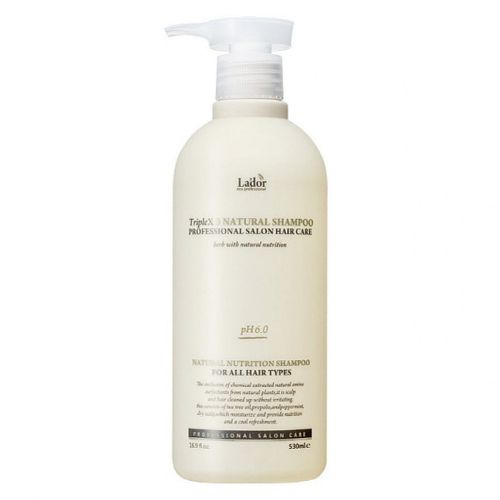 Lador Triplex Natural Shampoo Шампунь с натуральными ингредиентами 530мл