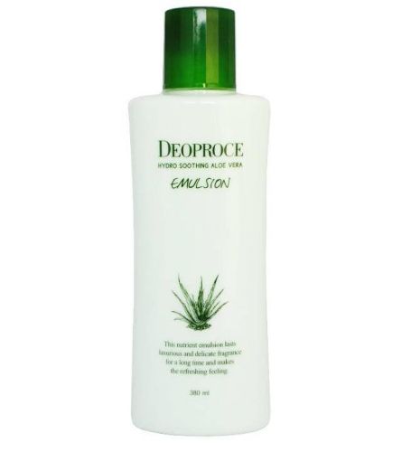 Deoproce Hydro Soothing Aloe Vera Emulsion Эмульсия для лица с алоэ 380мл