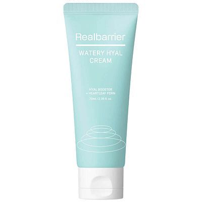 Увлажняющий крем с ПДРН и гиалуроновой кислотой Real Barrier Watery Hyal Cream 70мл