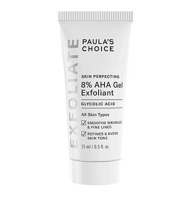 Paula's Choice Skin Perfecting 8% AHA Gel Отшелушивающий гель с гликолевой кислотой 15мл