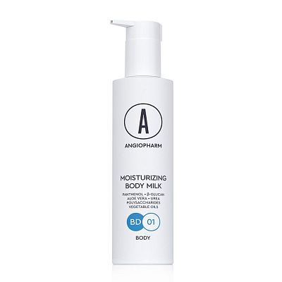 Увлажняющее молочко для тела Ангиофарм Moisturizing Body Milk 200 мл