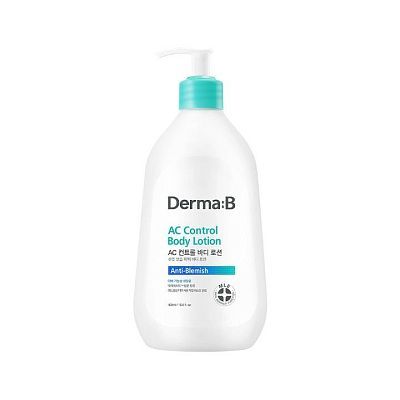 Ламеллярный лосьон для тела против акне Derma:B AC Control Body Lotion 400мл
