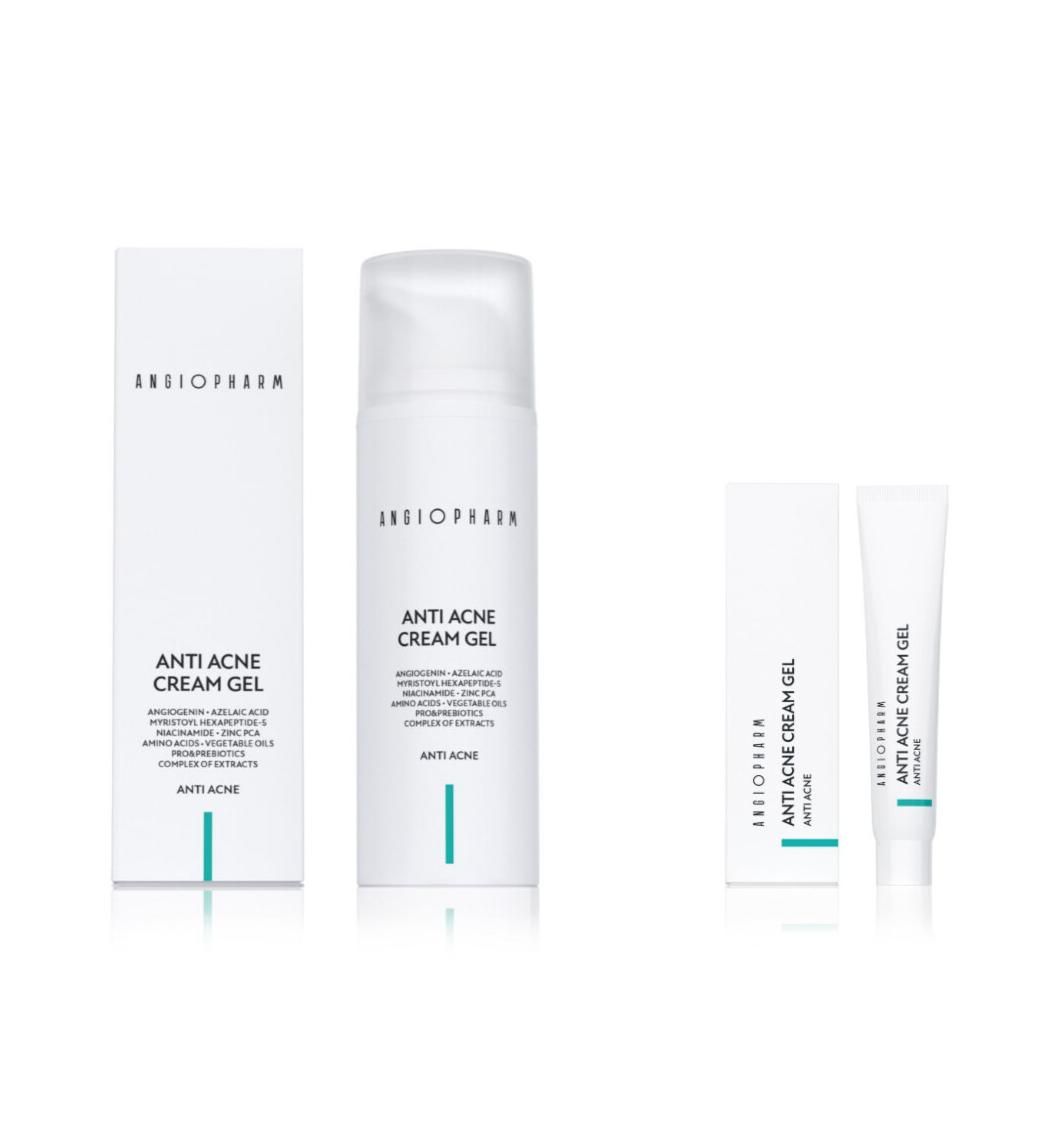 Крем-гель для проблемной кожи Ангиофарм Anti Acne Cream Gel
