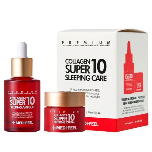 Омолаживающая ночная ампула для лица Medi-Peel Collagen Super 10 Sleeping Ampoule 30 мл УЦЕНКА