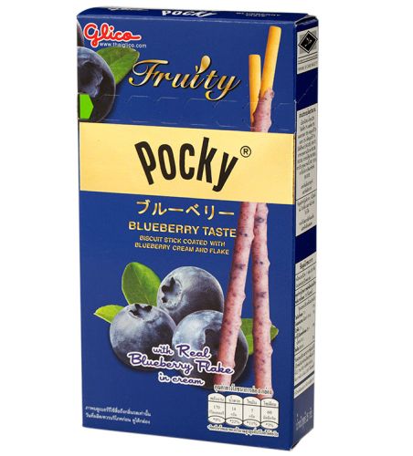 Glico Pocky Соломка (палочки) Голубика 35г