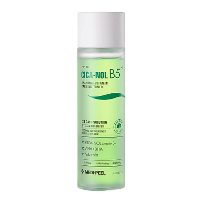 Medi-Peel Phyto Cica-Nol B5 AHABHA Vitamin Calming Toner Тонер от воспалений с кислотами 150 УЦЕНКА