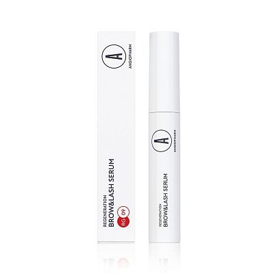 Сыворотка для роста бровей и ресниц с пептидами (кисточка) Ангиофарм Brow & Lash Serum 6 мл