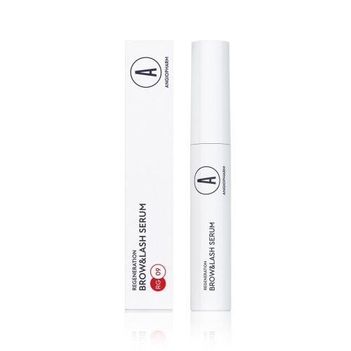 Сыворотка для роста бровей и ресниц с пептидами (кисточка) Ангиофарм Brow & Lash Serum 6 мл