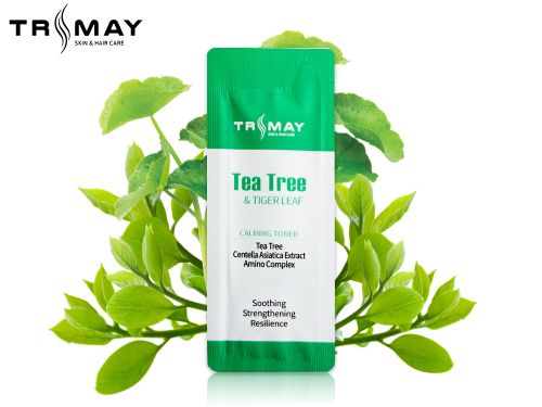Trimay Tea Tree & Tiger Leaf Calming Toner Успокаивающий тонер с чайным деревом и центеллой (тестер)