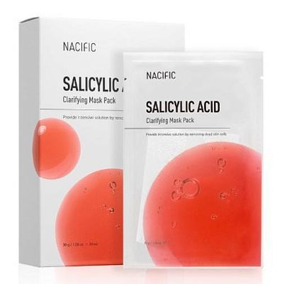 Nacific Salicylic Acid Clarifying Mask Pack Тканевая маска с салициловой кислотой для проблемной кож