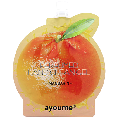 Ayoume Perfumed hand clean gel - mandarin Очищающий гель для рук с ароматом мандарина 20мл