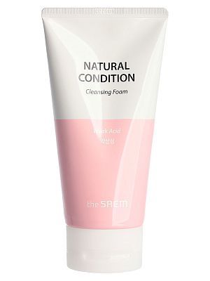 The Saem Natural Condition Cleansing Foam Weak Acid Пенка низкой кислотности для pH баланса 150мл