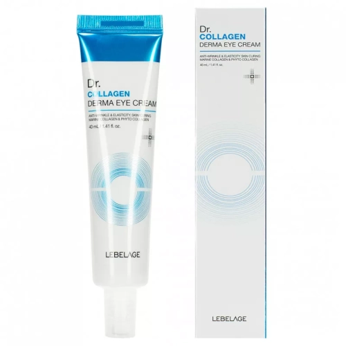 Lebelage Dr. Collagen Derma Eye Cream Крем для области вокруг глаз с коллагеном 40мл