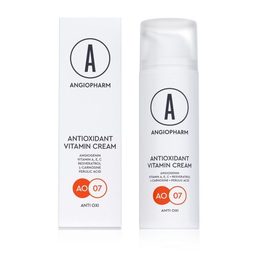 Антиоксидантный крем с витаминами А, Е, С Ангиофарм Antioxidant Vitamin Cream 50 мл