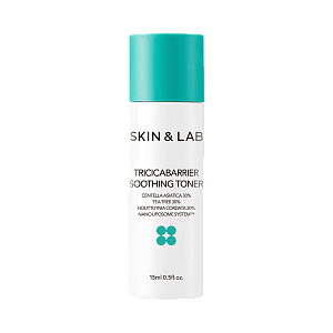 Успокаивающий тонер для проблемной кожи SKIN&LAB Tricicabarrier Soothing Toner 15мл