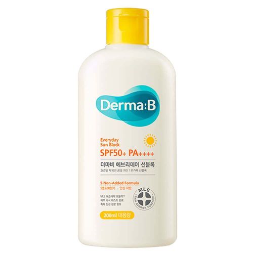 Derma:B Sun Block Ламеллярный SPF лосьон для лица и тела SPF 50+ PA++++ 200 мл