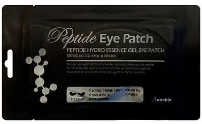 Anskin Peptide Hydro Essence Gel Eye Patch Гидрогелевые патчи для глаз с пептидами 8г