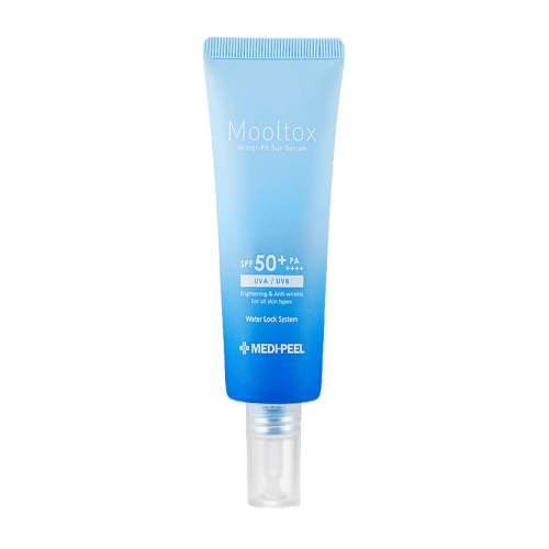 Medi-Peel Aqua Mooltox Water-Fit Sun Serum Солнцезащитная сыворотка SPF50+/PA++++ 50 мл УЦЕНКА