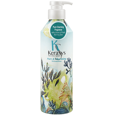 Kerasys Pure & Charming Парфюмированный кондиционер для волос 600мл УЦЕНКА