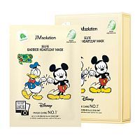 JMSolution Disney Selfie Barrier Heartleaf Тканевая маска с экстрактом хауттюйнии 30 мл