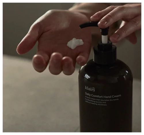 Dear, Klairs Daily Comfort Hand Cream Увлажняющий крем для рук с 8 видами гиалуроновой кислоты 370 г фото 3